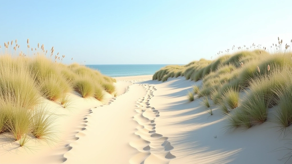 Dune landscape with vegetation